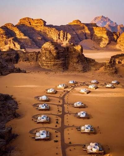 Petra and Wadi Rum Heritage travel scene 3