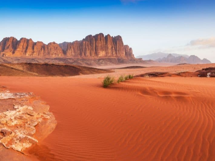 Petra and Wadi Rum Heritage travel scene 2